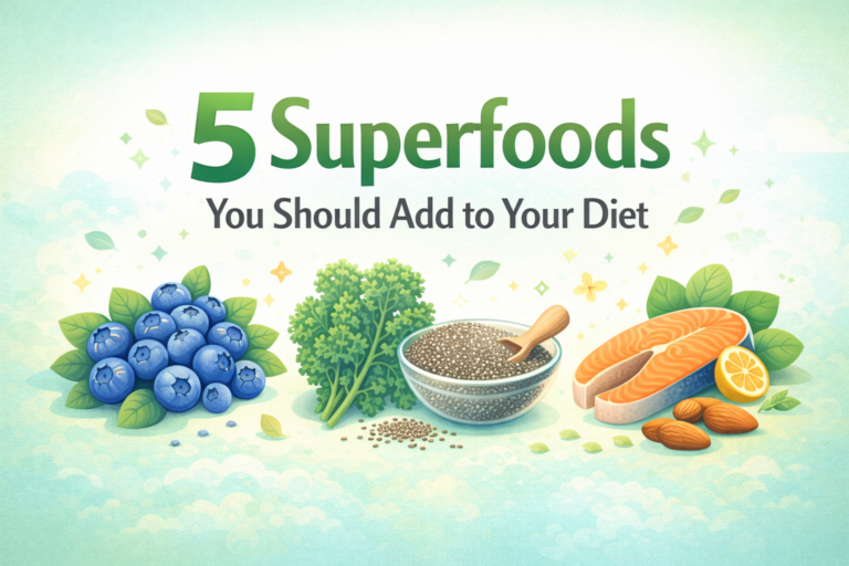 5 Superfoods You Should Add to Your Diet