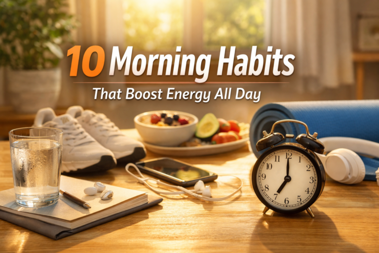 “10 Morning Habits That Boost Energy All Day”